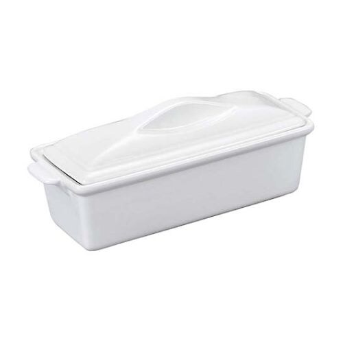 陶器製 ホワイトテリーヌ L