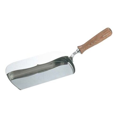 18−8 ガード付木柄 ダストパン 185×94