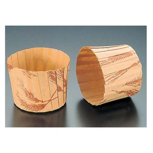 マフィンカップ小麦柄(80枚入)M−109