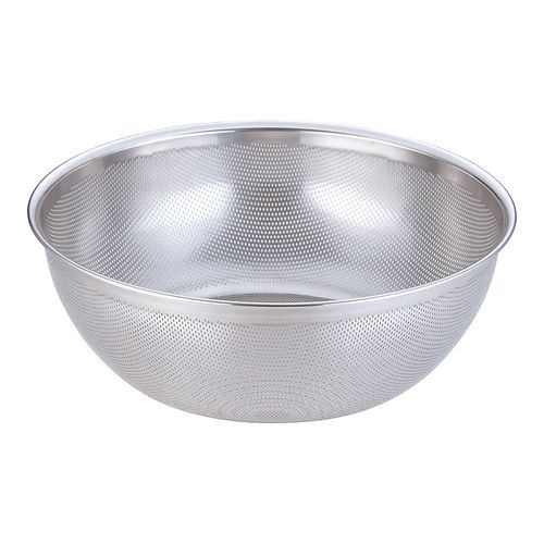 18−8 HACCPパンチング浅型ざる 46cm