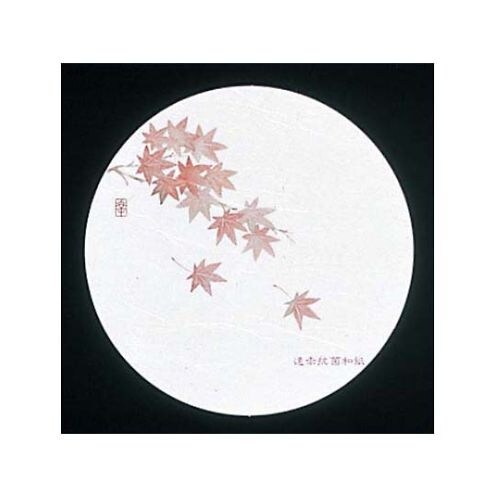和風コースター丸型(50枚)WCO−M7 もみじ
