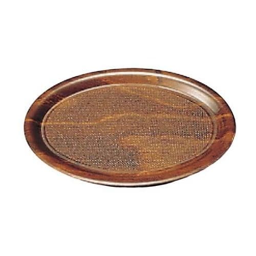 ノンスリップウッドトレイ 小判 PH557026