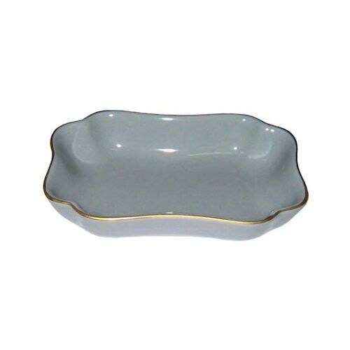 アズワン トレイ フラワー グレー