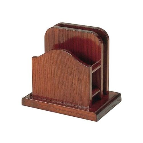 木製 山型 メニュー・ナフキン立(15191)