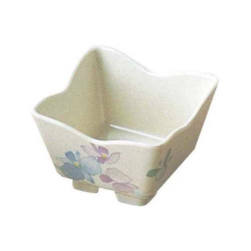 和食器 すみれ 花型角小鉢 小 VO−86