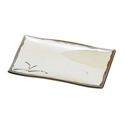 和食器 織部 焼物皿 波型 OB−30