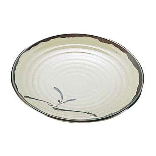 和食器 織部 丸皿 大 OB−12