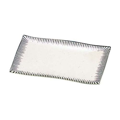 和食器 とくさ 焼物皿(波型)E−30