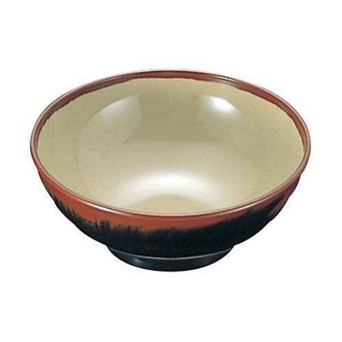 和食器 長次郎窯 そば丼 AN−64 小 内若草