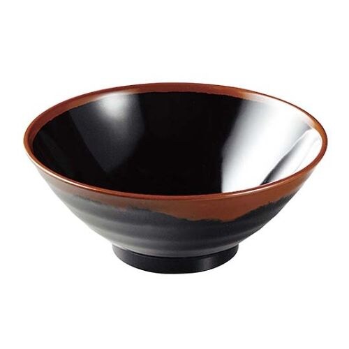 和食器 長次郎窯 そば丼 AN−64 小 内黒