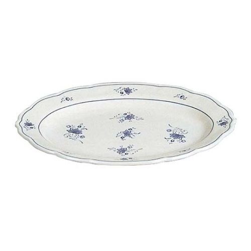 ビューティーフラワー 小判皿10インチ BF−11