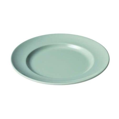 中華食器 瑞祥 平皿 8インチ 青磁無地