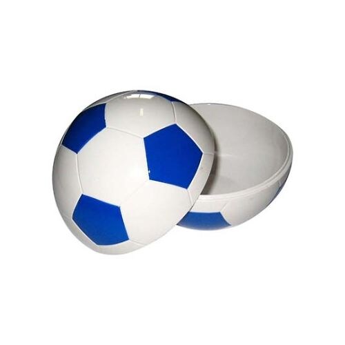 お子様ランチ皿 サッカーボール 小 (仕切無) 青