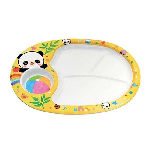 アズワン ランチ皿 赤ちゃんパンダ