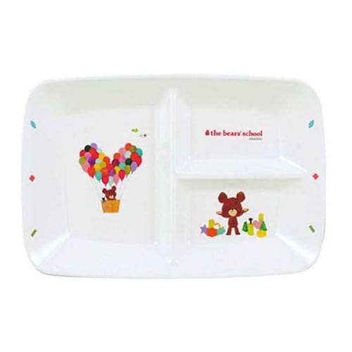 お子様食器 くまのがっこう 三切プレート