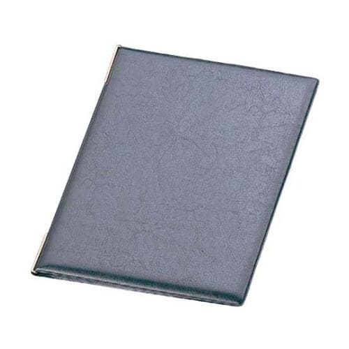 レザータッチメニューブック 大 ブラック