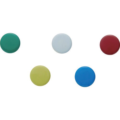 強力マグネット 18mm 10個入 白