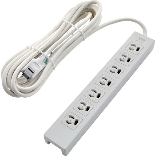 電源タップ 3P抜け止め7個口 3M