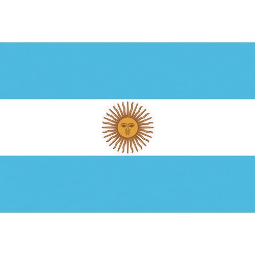 国旗No.2(90×135cm) アルゼンチン