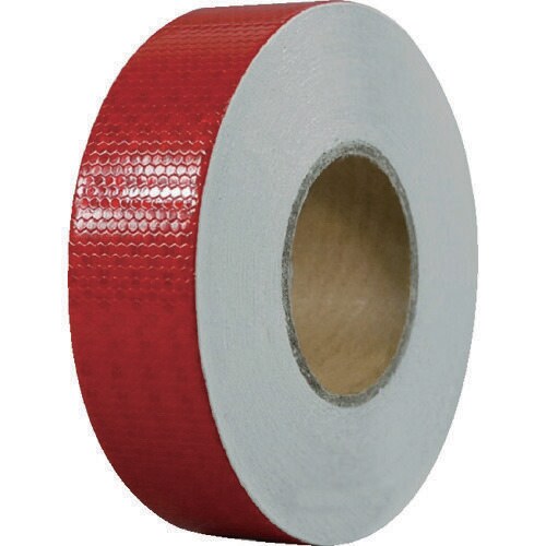 高輝度反射テープ 赤 幅50mm×50m