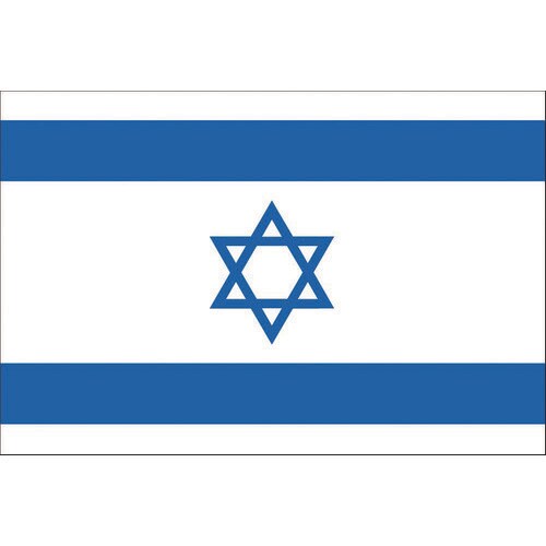 卓上旗(16×24cm)イスラエル