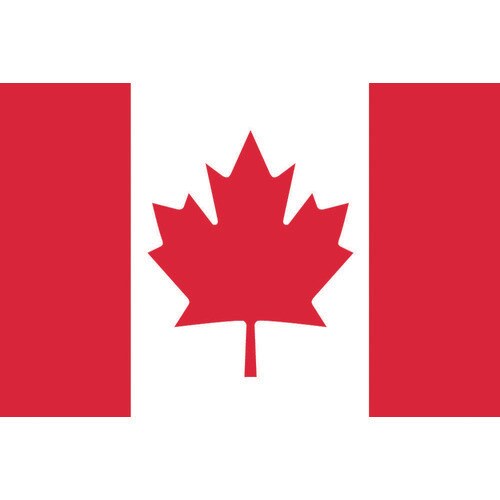 卓上旗(16×24cm)カナダ