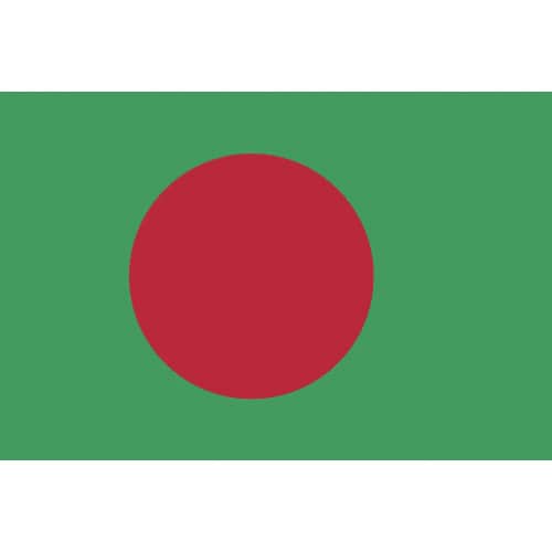 卓上旗(16×24cm)バングラディシュ