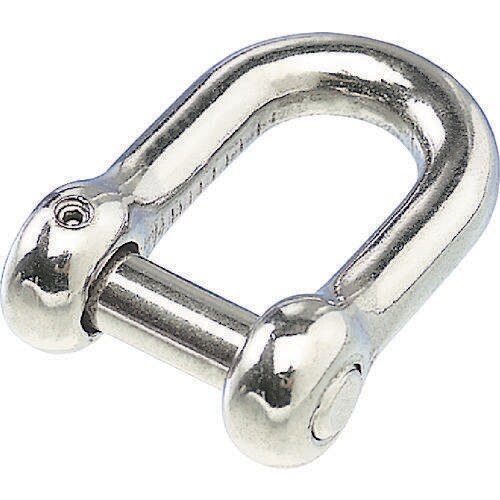 ステンレス ネジ止め沈みシャックル 呼び6mm
