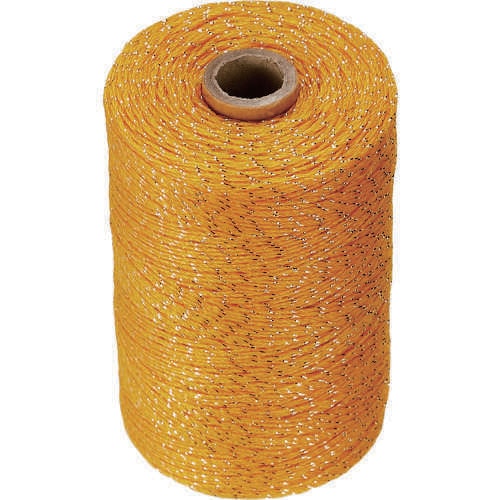 防鳥用光る糸 イエロー 線径0.44mmx500m