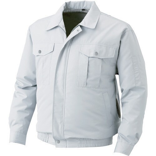 屋外作業用空調服 ウェアのみ シルバー 5L