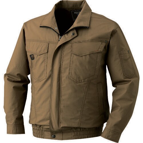 綿薄手タチエリウェアのみ キャメル 4L