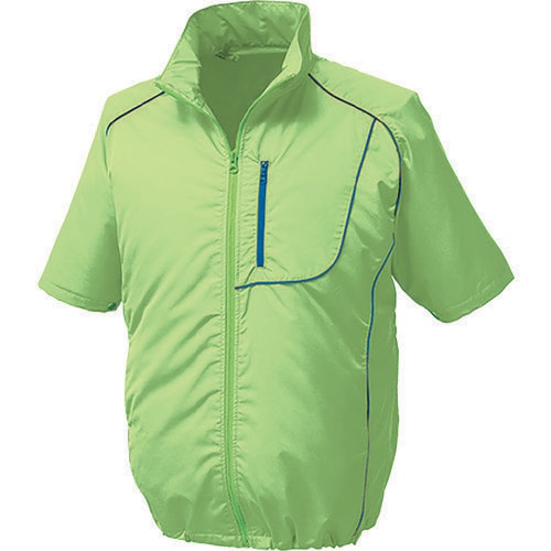 ポリ製半袖ウエアのみ ライムグリーン 5L