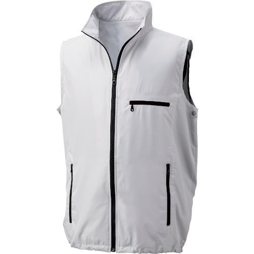 空調ベスト ウエアのみ シルバー M