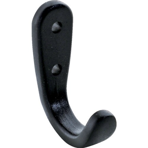 亜鉛フック 45mm 黒