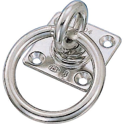 ステンレス 回転丸カンプレート 丸カン内径50mm