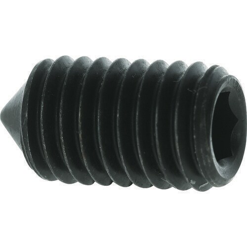 六角穴付き止めねじ トガリ先M6X25 21本入