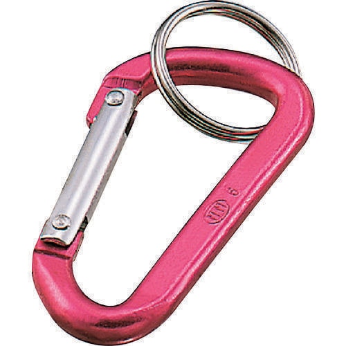 アルミカラーフック(ピンク) 線径6mm