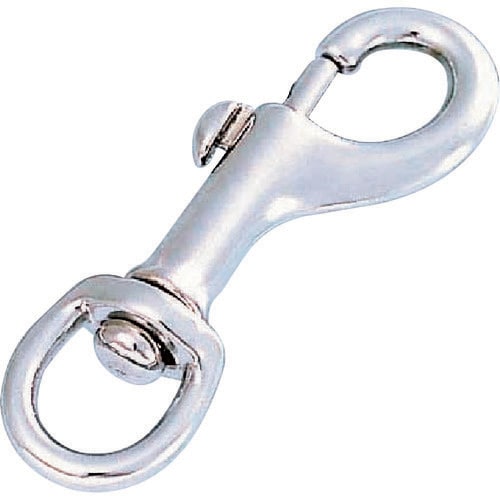 ナスカン クロームメッキ 全長63mm