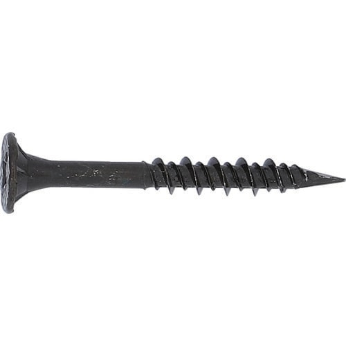 木が割れにくいビス 黒亜鉛メッキ 3.8X40