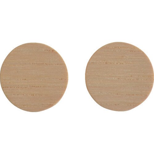 ねじ穴用シ−ル 14MM 木目ヒッコリ−