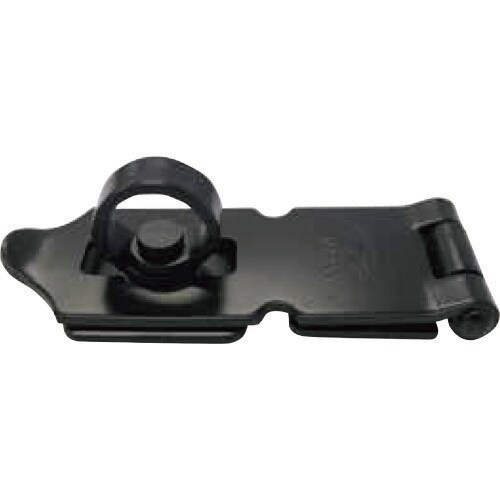 鉄ストロング掛金 艶消黒 45mm