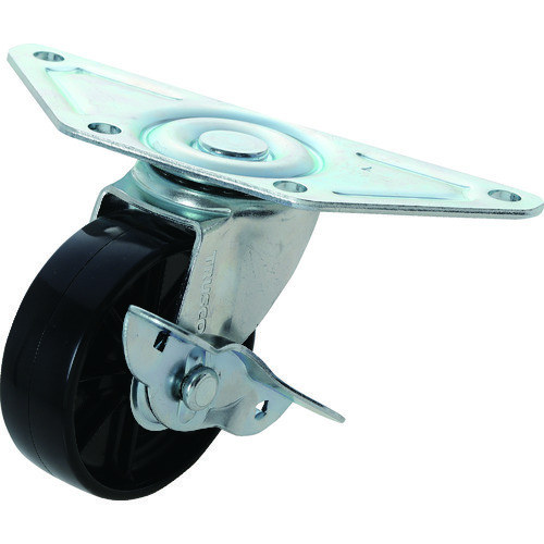 コ−ナ−キャスタ−ナイロン 自在S付 65Φ