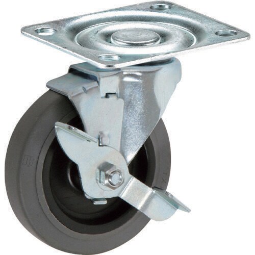 プレート式軽荷重用キャスター 76mm