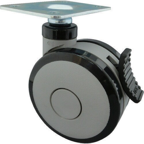 プレート式双輪キャスター 2068694