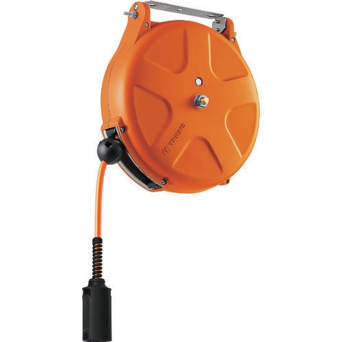 エアーホースリール 内径8mm×6m オレンジ
