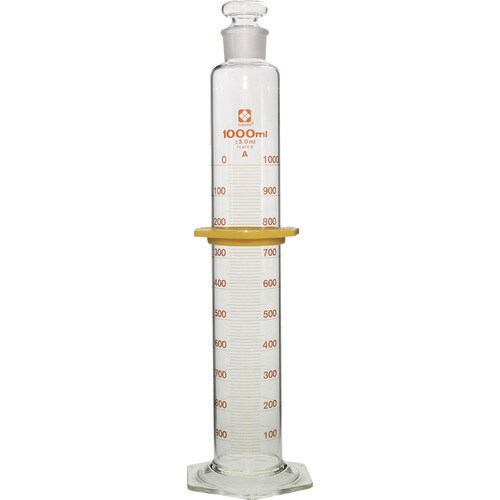 有栓メスシリンダー スーパーグレード 1L