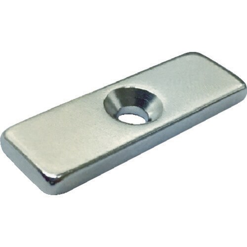 ネオジム角形 皿ねじ穴付 8MM×8MM×5MM