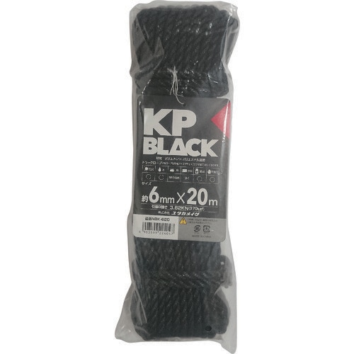 NBK620 ブラックKPトラックロープ