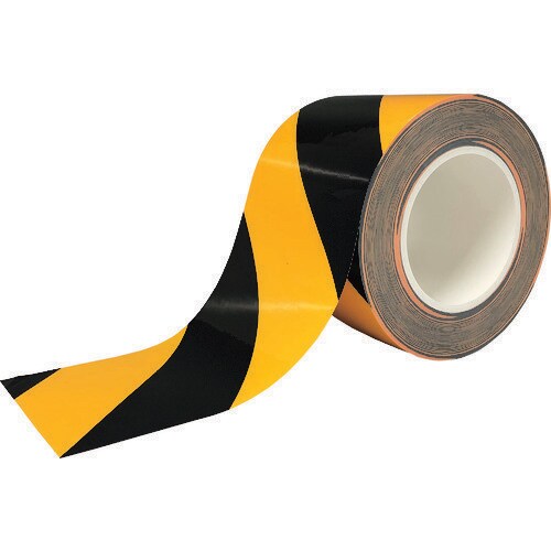 耐久ラインテープDLT−NEO150x50黒/黄