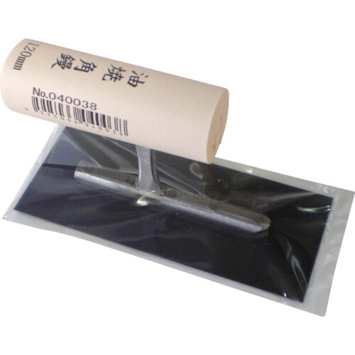 油焼角鏝 元幅48×先幅48 コテ長さ120mm